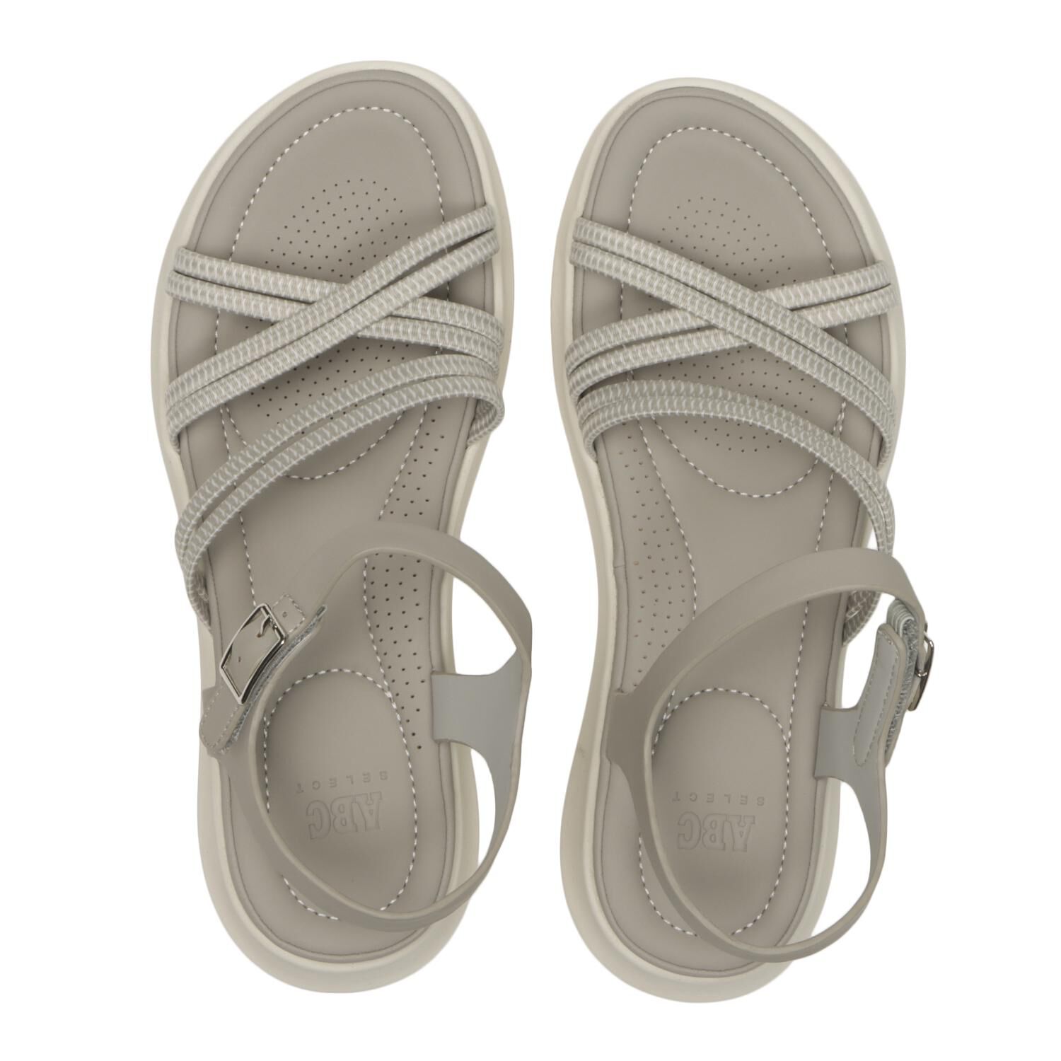 ABC SELECT「【ABC SELECT】CROSS GORE SANDAL」|サンダル|