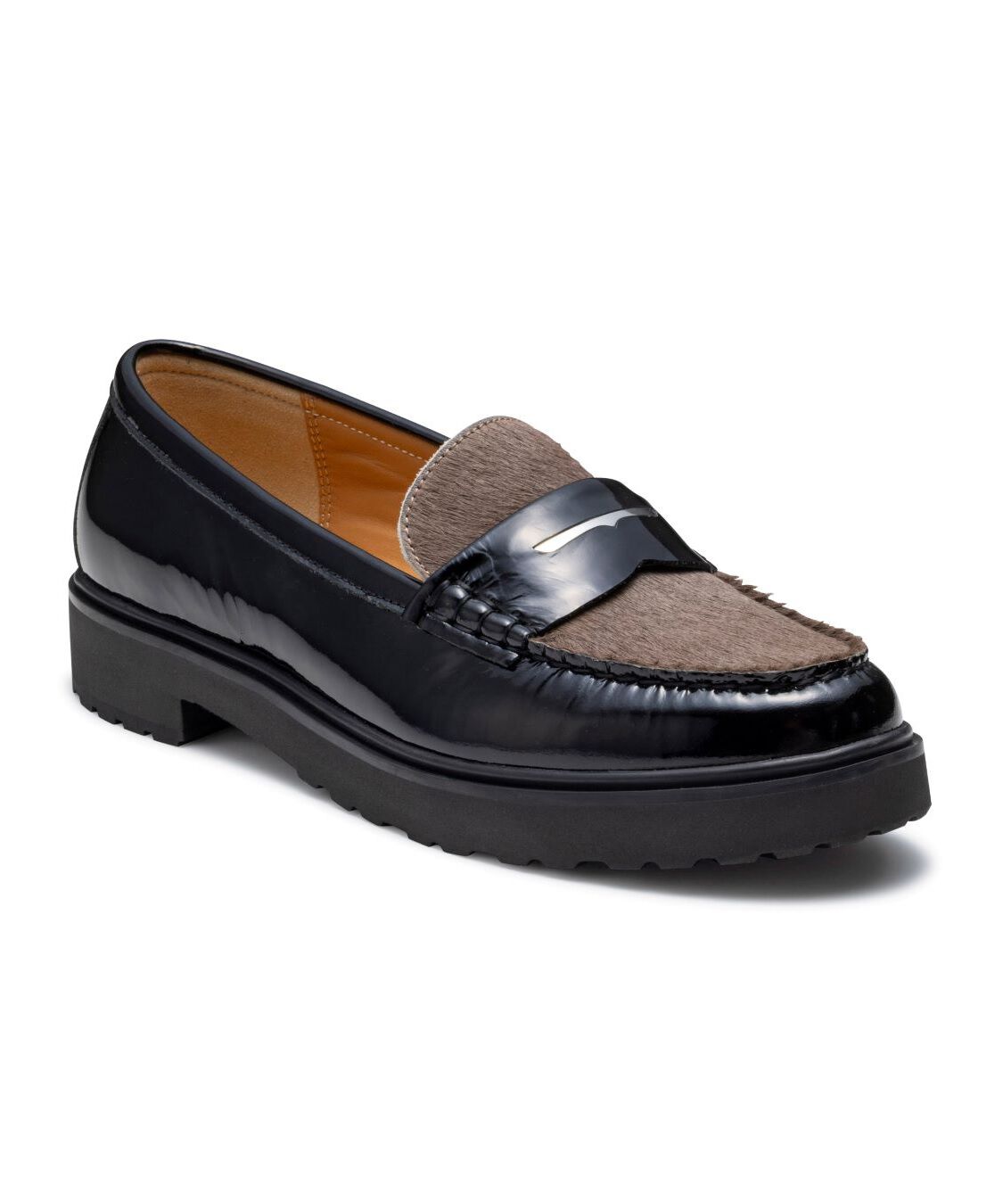 REGAL SHOES「REGAL 【新色】メタルプレートローファー【ヒール30mm】　商品コード：F30SBB」|ローファー|