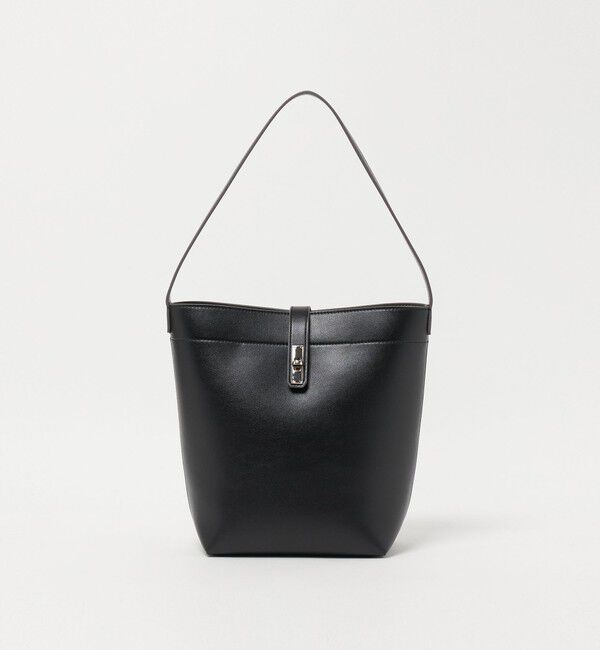 UNITED ARROWS「クラスプ ワンハンドル ショルダーバッグ」|ショルダー・メッセンジャー|BLACK