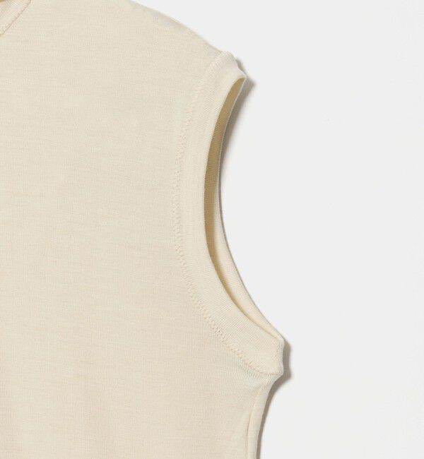 UNITED ARROWS「＜GOOD PEOPLE GOOD STITCHING GOOD PRODUCT＞コンフォート ノースリーブ ニット」|ニット・セーター|
