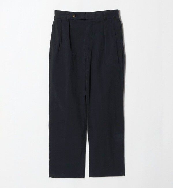 UNITED ARROWS「コットン/ナイロン ギャバピーチ ナチュラルトラウザーズ」|スラックス|