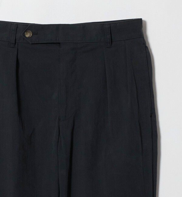 UNITED ARROWS「コットン/ナイロン ギャバピーチ ナチュラルトラウザーズ」|スラックス|