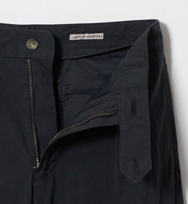 UNITED ARROWS「コットン/ナイロン ギャバピーチ ナチュラルトラウザーズ」|スラックス|