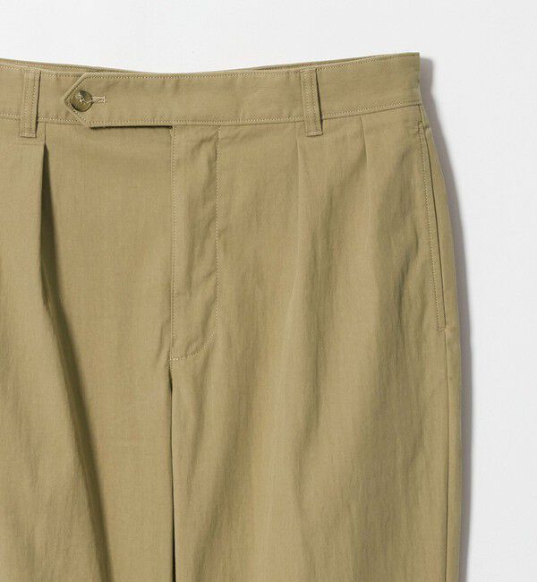 UNITED ARROWS「コットン/ナイロン ギャバピーチ ナチュラルトラウザーズ」|スラックス|