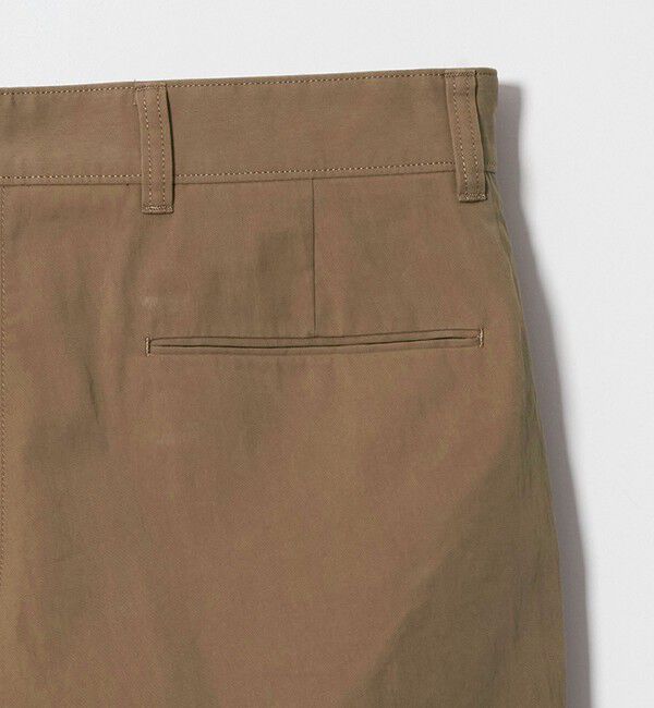 UNITED ARROWS「コットン/ナイロン ギャバピーチ ナチュラルトラウザーズ」|スラックス|