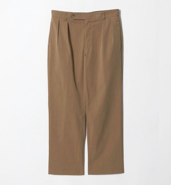 UNITED ARROWS「コットン/ナイロン ギャバピーチ ナチュラルトラウザーズ」|スラックス|