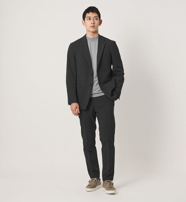 UNITED ARROWS「SPORTEX ノープリーツ テーパードパンツ UA COZY ウォッシャブル ２WAYストレッチ 撥水」|スラックス|
