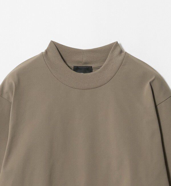 UNITED ARROWS green label relaxing「【WEB限定】JUST fit クリーン カノコ モックネック 長袖 Tシャツ -抗菌-」|Tシャツ・カットソー|