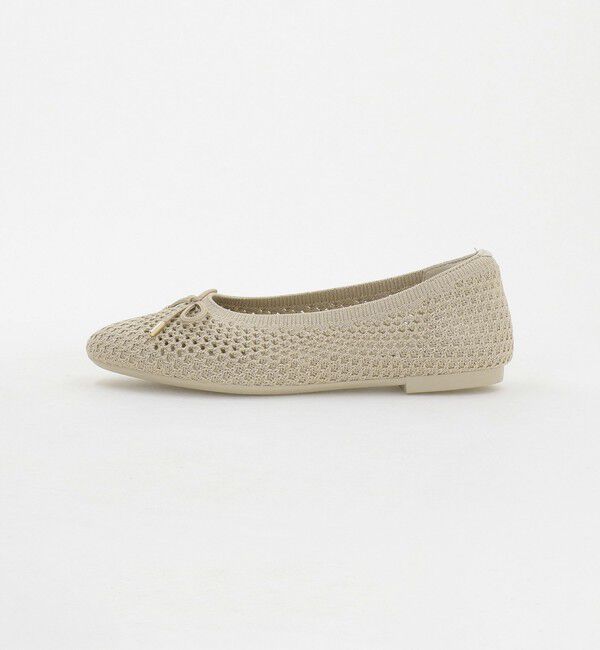 UNITED ARROWS green label relaxing「ウェルネスシアー バレエシューズ / ニットシューズ」|ローファー|