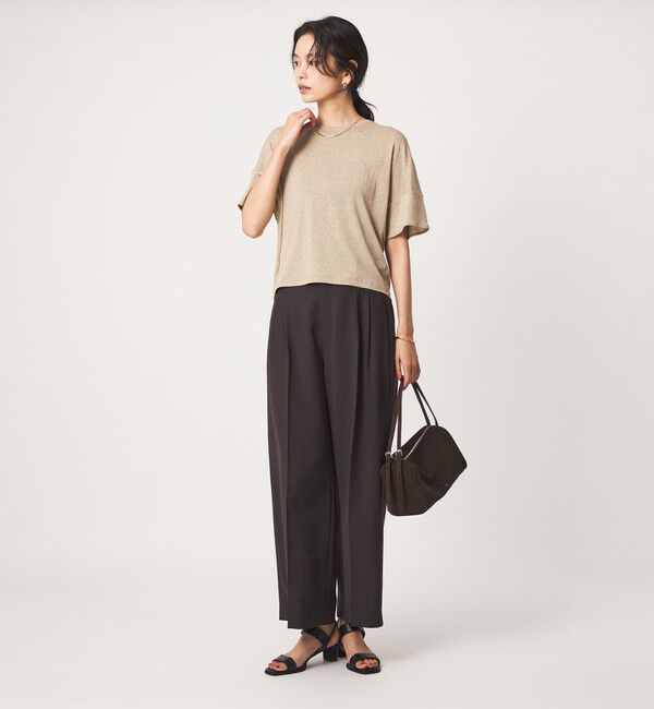 UNITED ARROWS green label relaxing「シャイニーラメ ショートスリーブ カットソー」|Tシャツ・カットソー|