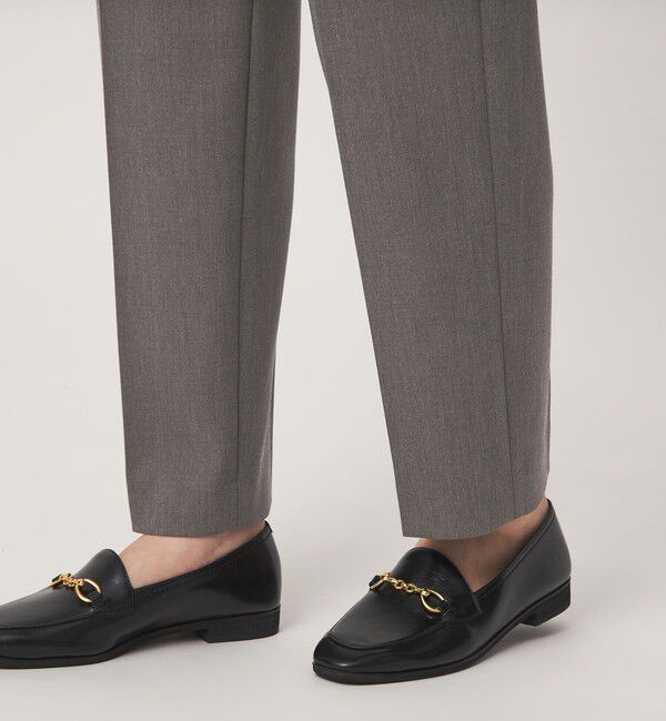 UNITED ARROWS green label relaxing「［size SHORT/TALLあり］ライト ダブルクロス テーパード パンツ」|スラックス|