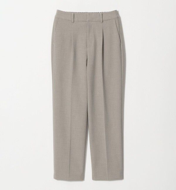 UNITED ARROWS green label relaxing「［size SHORT/TALLあり］ライト ダブルクロス テーパード パンツ」|スラックス|