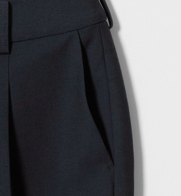 UNITED ARROWS green label relaxing「［size SHORT/TALLあり］ライト ダブルクロス テーパード パンツ」|スラックス|