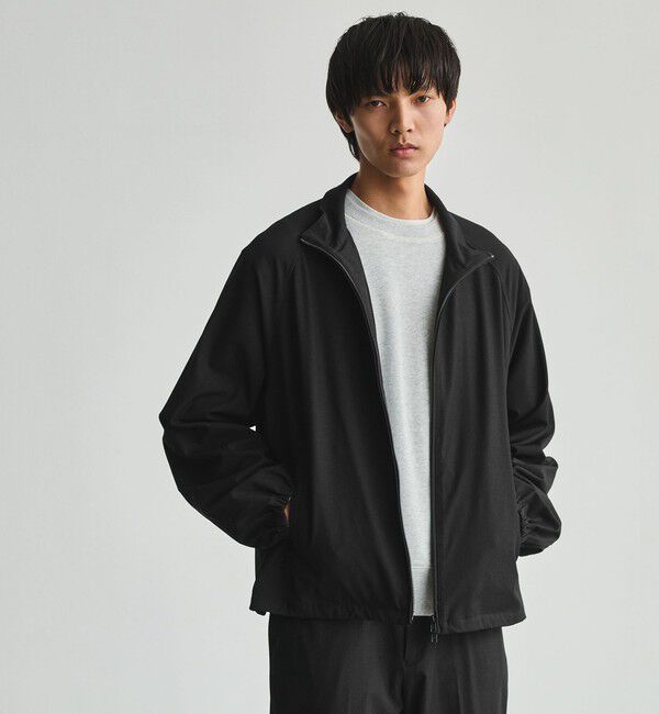 UNITED ARROWS green label relaxing「FREELITCH スタンド ブルゾン  -2WAYストレッチ-」|ブルゾン・スタジャン|BLACK