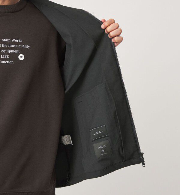 UNITED ARROWS green label relaxing「FREELITCH スタンド ブルゾン  -2WAYストレッチ-」|ブルゾン・スタジャン|