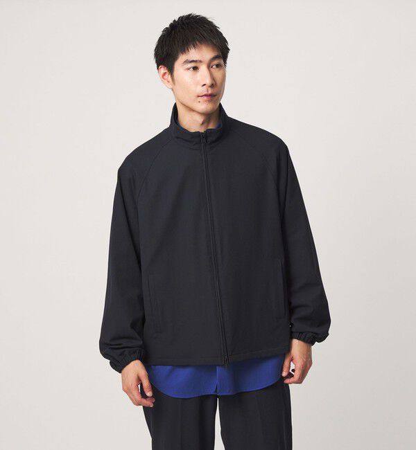 UNITED ARROWS green label relaxing「FREELITCH スタンド ブルゾン  -2WAYストレッチ-」|ブルゾン・スタジャン|NAVY