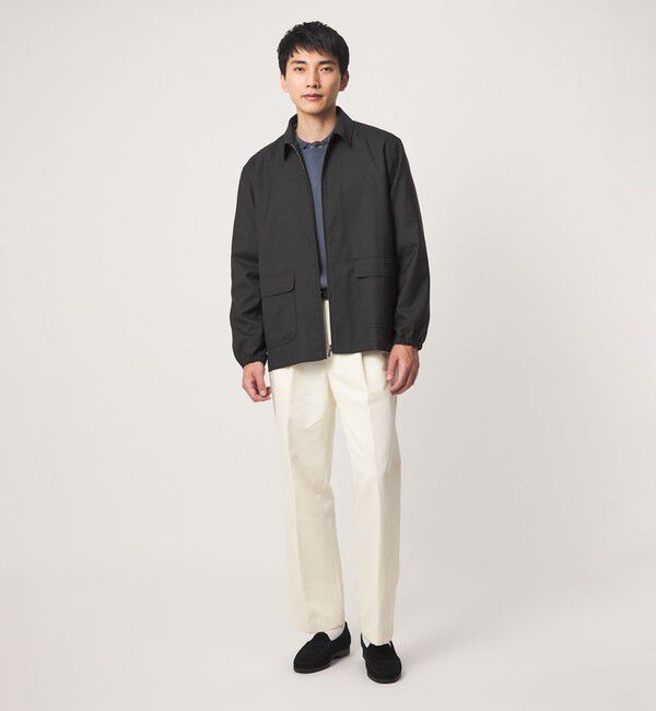 UNITED ARROWS green label relaxing「【別注】＜Brooks Brothers＞GLR TW ジップジャケット ブルゾン」|ブルゾン・スタジャン|