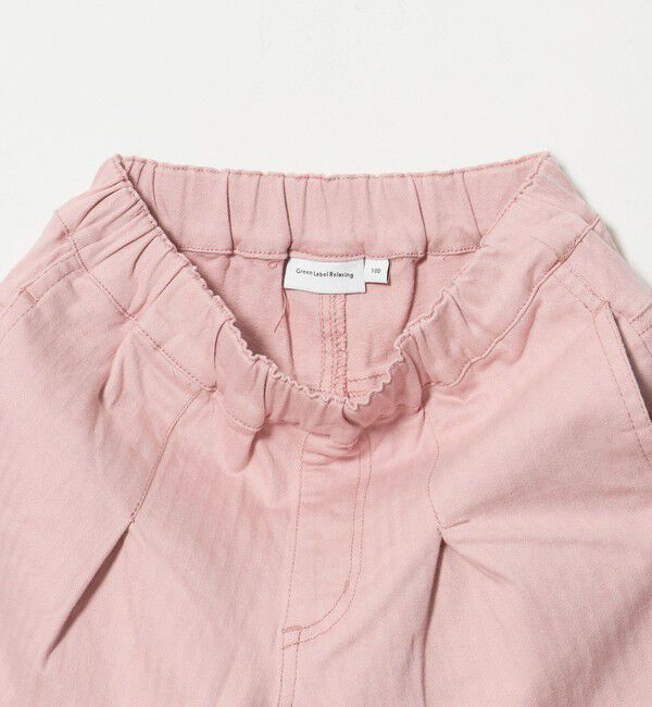 UNITED ARROWS green label relaxing「【スタメンシリーズ】ストレッチ ヘリンボーン カーブパンツ / キッズ 100cm-160cm」|チノ|