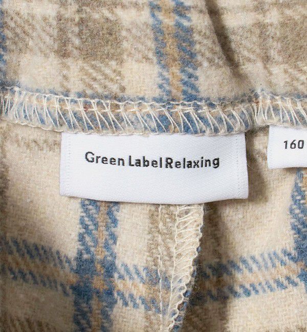 UNITED ARROWS green label relaxing「キモウ チェック キュロット スカート / キッズ 100cm-160cm」|スカート|