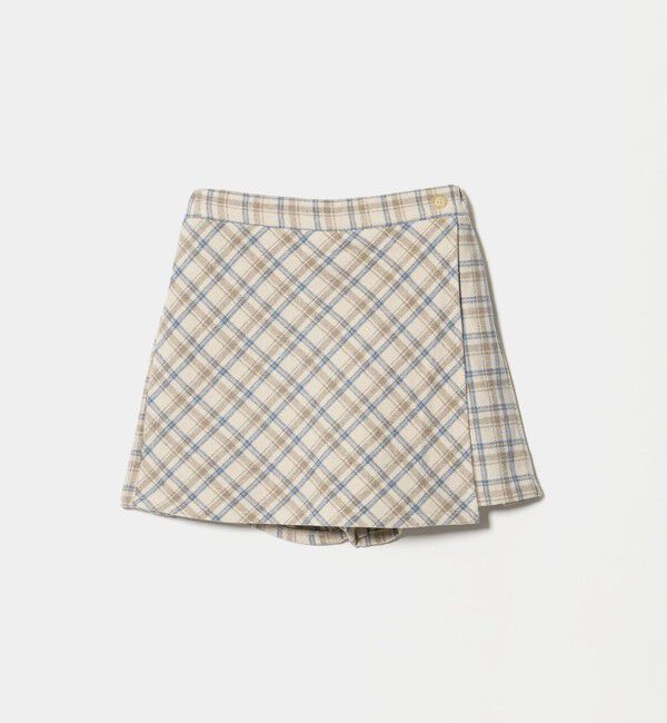 UNITED ARROWS green label relaxing「キモウ チェック キュロット スカート / キッズ 100cm-160cm」|スカート|