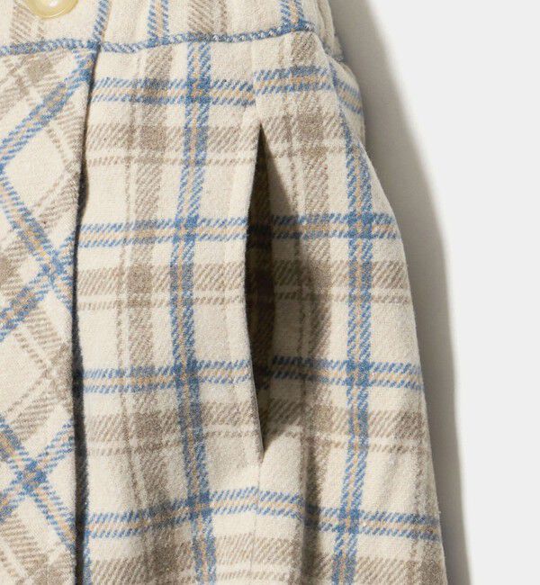 UNITED ARROWS green label relaxing「キモウ チェック キュロット スカート / キッズ 100cm-160cm」|スカート|