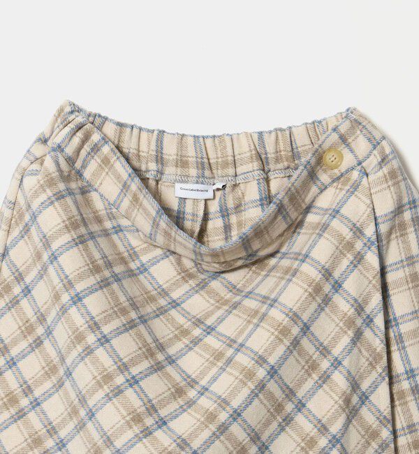 UNITED ARROWS green label relaxing「キモウ チェック キュロット スカート / キッズ 100cm-160cm」|スカート|