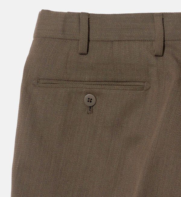 UNITED ARROWS green label relaxing「TWPU ツイル スタンダード アジャスター スラックス」|スラックス|