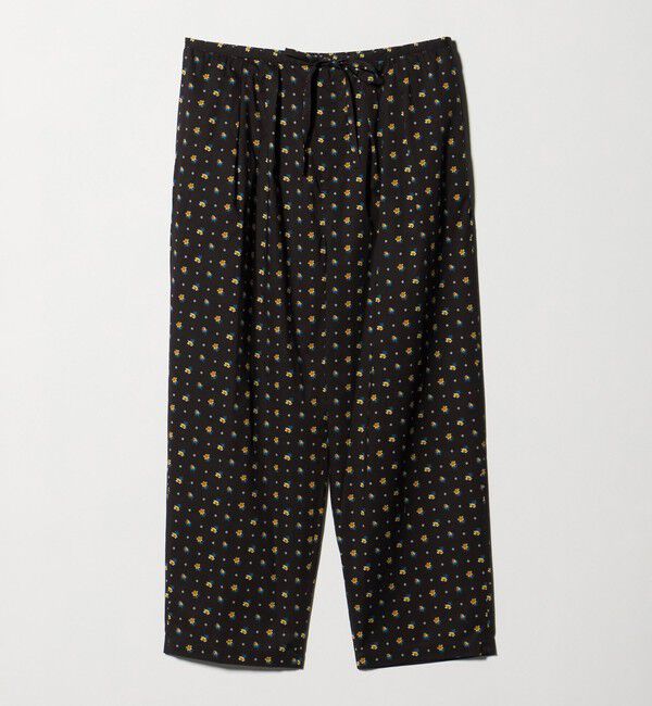 STEVEN ALAN「＜Steven Alan＞タック ギャザー イージーパンツ」|その他|BLACK