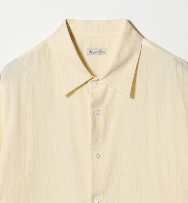 STEVEN ALAN「＜Steven Alan＞ドビー サテン シャツ」|シャツ・ブラウス|
