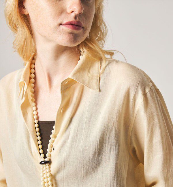 STEVEN ALAN「＜Steven Alan＞ドビー サテン シャツ」|シャツ・ブラウス|