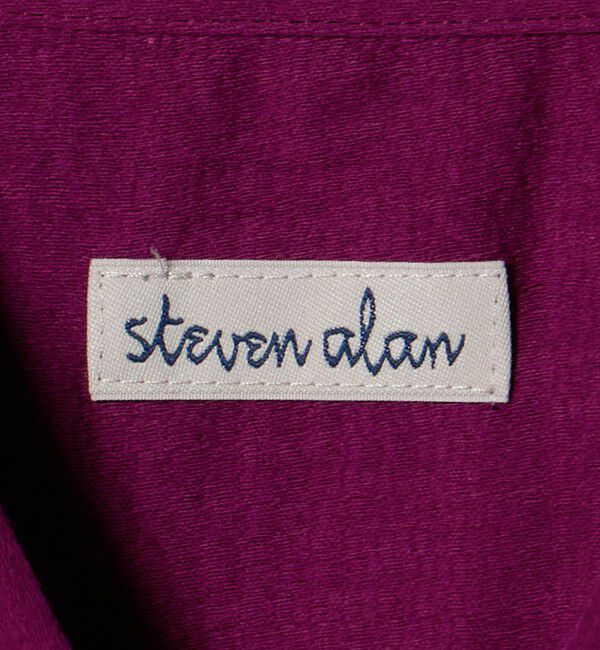 STEVEN ALAN「＜Steven Alan＞ドビー サテン シャツ」|シャツ・ブラウス|