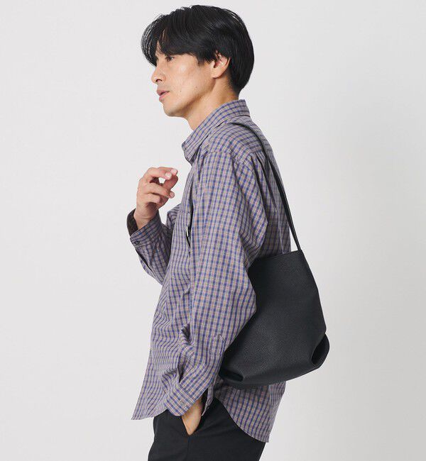 BEAUTY&YOUTH UNITED ARROWS「&ldquo;Emboss Bag Series&rdquo; バケット バッグ」|ショルダー・メッセンジャー|BLACK