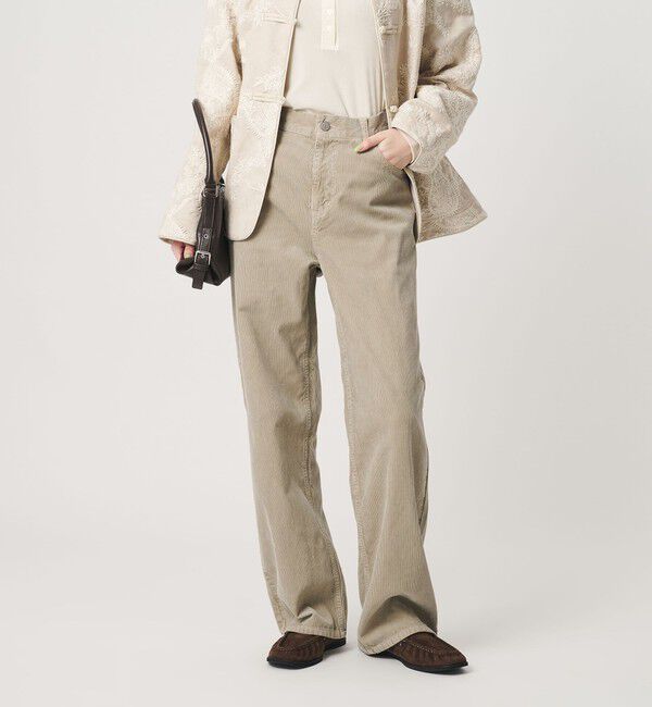 BEAUTY&YOUTH UNITED ARROWS「コーデュロイ 5ポケット ストレートパンツ」|その他|BEIGE