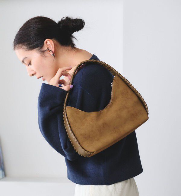 BEAUTY&YOUTH UNITED ARROWS「レザーライク カガリ ワンショルダーバッグ」|ショルダー・メッセンジャー|