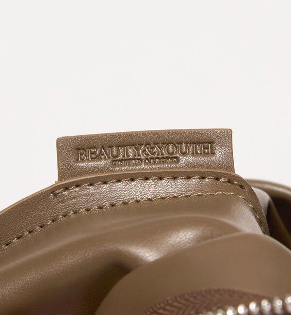 BEAUTY&YOUTH UNITED ARROWS「レザーライク カガリ ワンショルダーバッグ」|ショルダー・メッセンジャー|