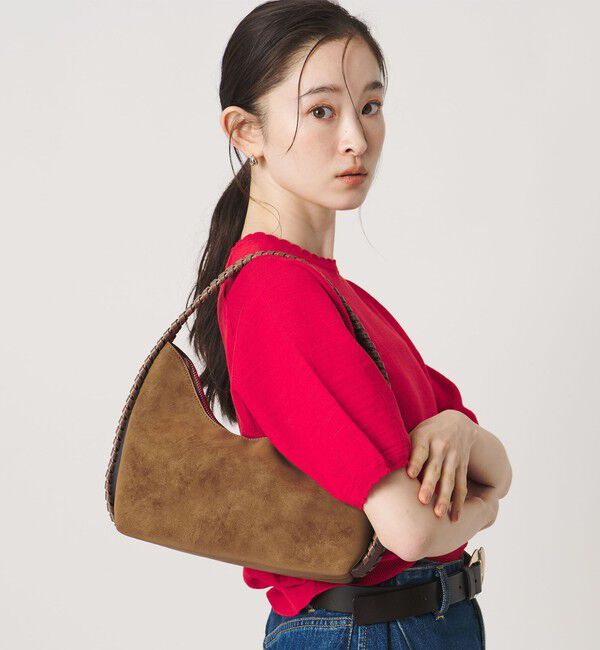 BEAUTY&YOUTH UNITED ARROWS「レザーライク カガリ ワンショルダーバッグ」|ショルダー・メッセンジャー|