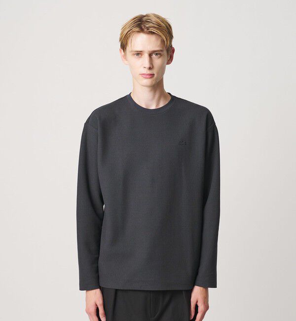 BEAUTY&YOUTH UNITED ARROWS「＜LACOSTE for BEAUTY&YOUTH＞ ワントーン ロングスリーブ カットソー」|Tシャツ・カットソー|