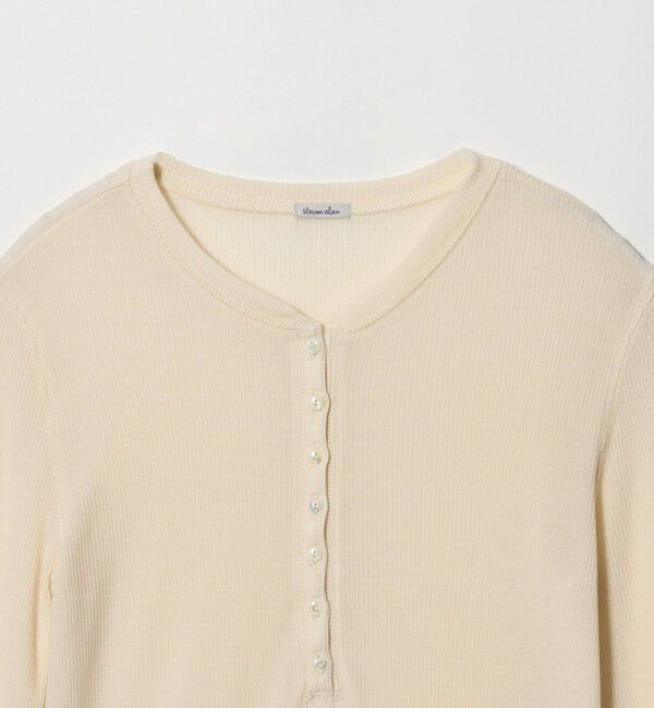 STEVEN ALAN「＜Steven Alan＞ウール リブ ヘンリー プルオーバー」|Tシャツ・カットソー|