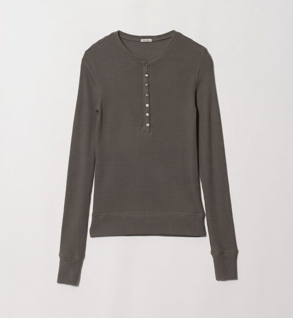 STEVEN ALAN「＜Steven Alan＞ウール リブ ヘンリー プルオーバー」|Tシャツ・カットソー|