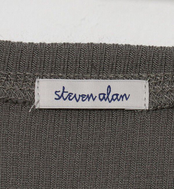 STEVEN ALAN「＜Steven Alan＞ウール リブ ヘンリー プルオーバー」|Tシャツ・カットソー|