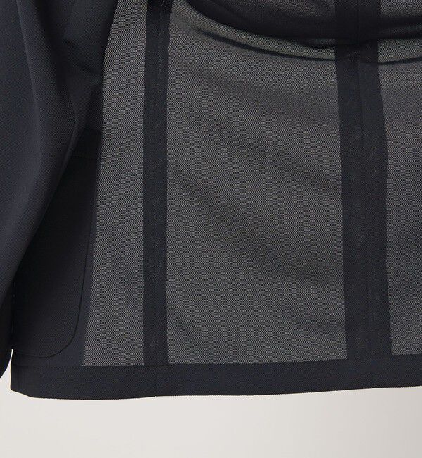 BEAUTY&YOUTH UNITED ARROWS「【WEB限定 WARDROBE SMART】エアリーピケ ジャージ 2B ジャケット」|テーラードジャケット|