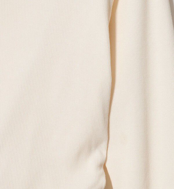 BEAUTY&YOUTH UNITED ARROWS「コットン リブ ボタン ギャザー プルオーバー」|Tシャツ・カットソー|