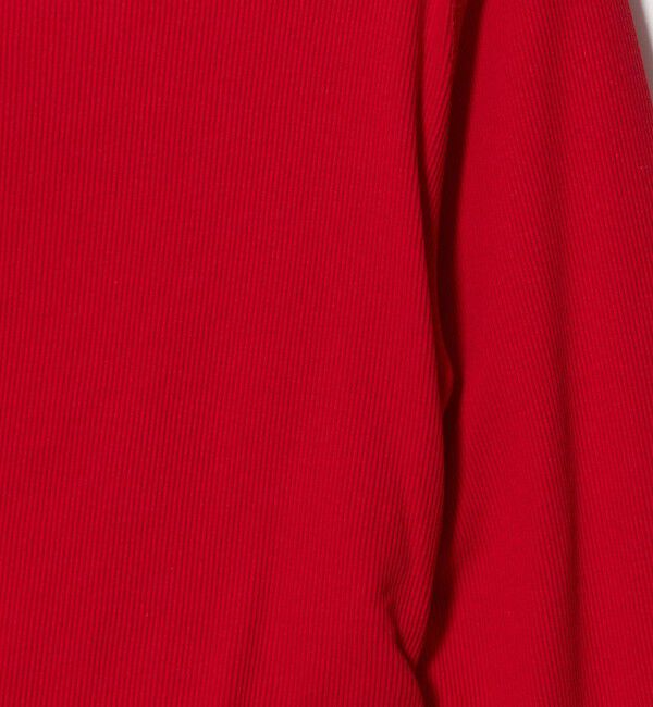 BEAUTY&YOUTH UNITED ARROWS「コットン リブ ボタン ギャザー プルオーバー」|Tシャツ・カットソー|