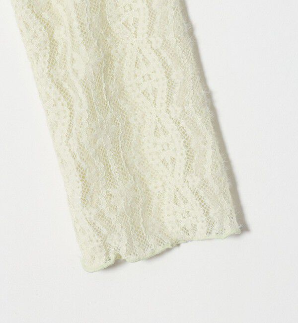 BEAUTY&YOUTH UNITED ARROWS「ブラッシュド レース プルオーバー ウォッシャブル」|Tシャツ・カットソー|
