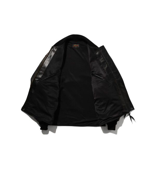 BEAMS PLUS「MIL Flight Jacket Leather」|ブルゾン・スタジャン|