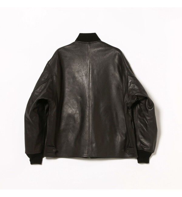 BEAMS PLUS「MIL Flight Jacket Leather」|ブルゾン・スタジャン|