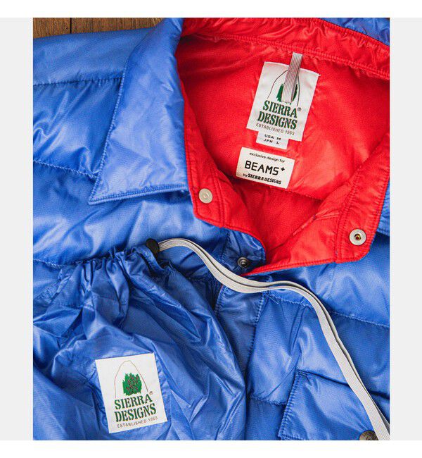 BEAMS PLUS「【別注】SIERRA DESIGNS / Down Shirt」|ブルゾン・スタジャン|