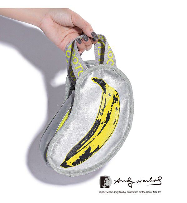 bPr BEAMS「ROOTOTE / Andy Warhol Kodomo ROO "Banana"」|ポーチ|WARHOL_Banana