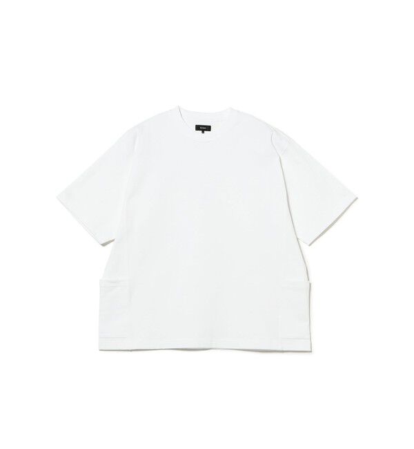 BEAMS「サイドポケット Tシャツ【ワイドフィット】」|Tシャツ・カットソー|