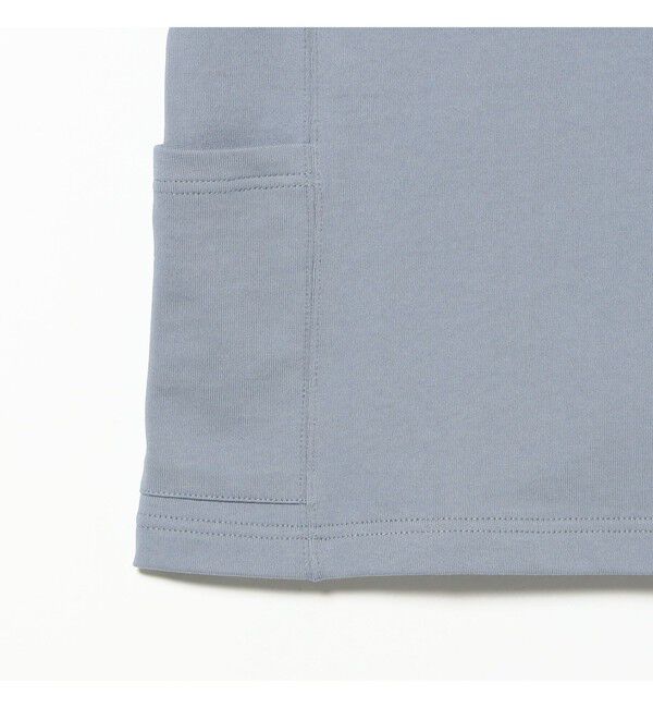 BEAMS「サイドポケット Tシャツ【ワイドフィット】」|Tシャツ・カットソー|